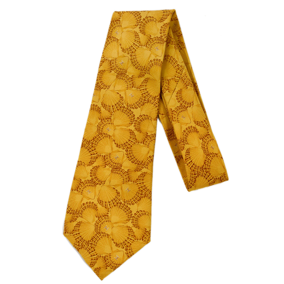 Luxury Chanel Beige Necktie Small New
