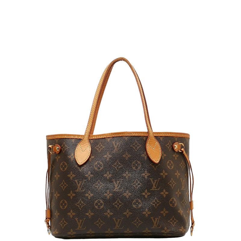 Louis Vuitton Monogram Newark PM Handbag M41245 Brown PVC Leather  Louis Vuitton
