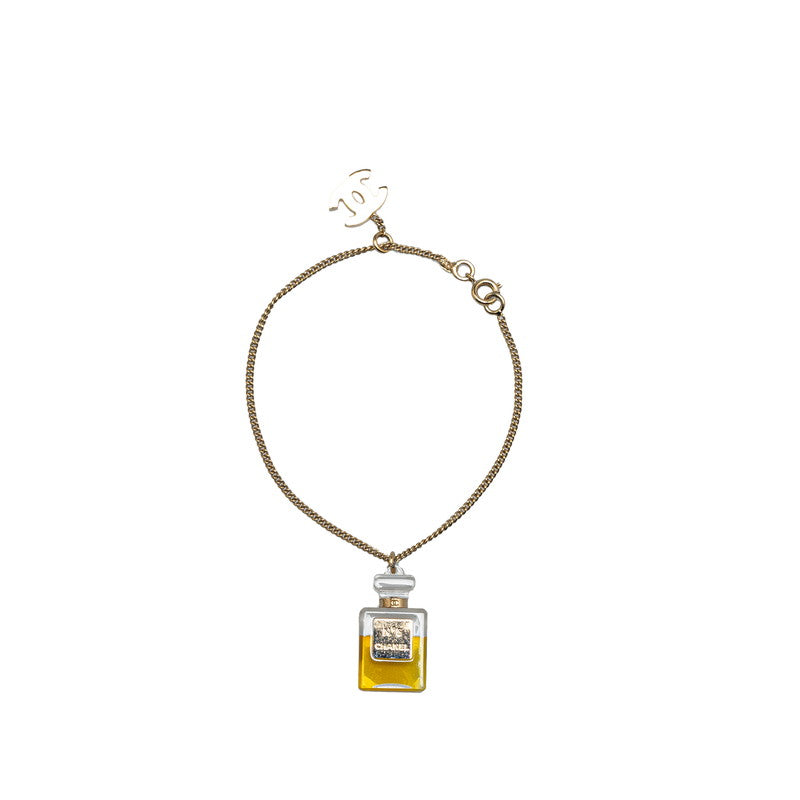 Chanel No.5 Perfume Motif Chain Bracelet
