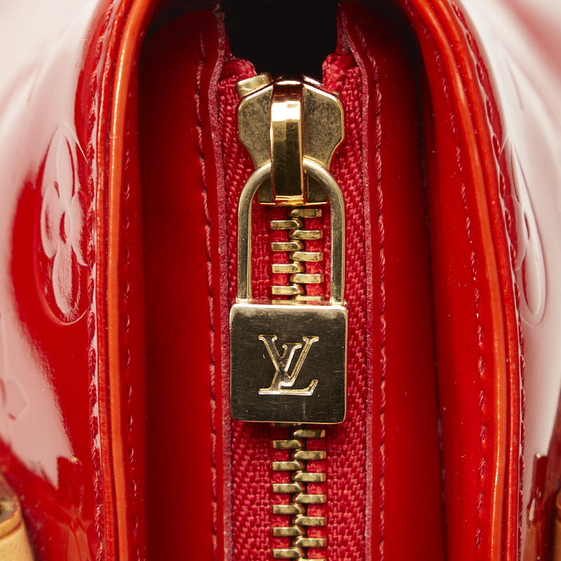Louis Vuitton Vernis Houston Tote Bag M91092 Rouge Red PVC  Louis Vuitton