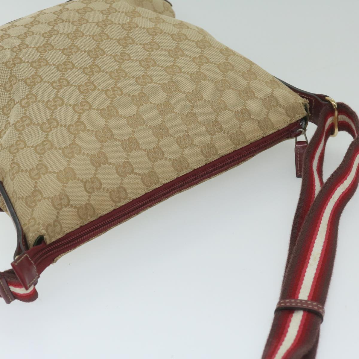 Luxury Gucci Trending 2025 Sherry  Canvas Shoulder Bag ()