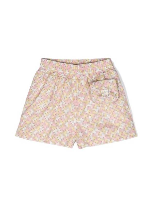 Luxury Fendi Kids FF Micro Bermuda Shorts