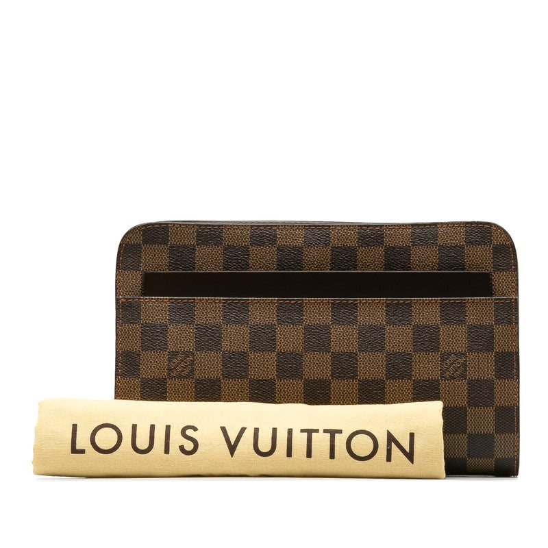 Louis Vuitton Sun-Louis Second Bag N51993 Eve Brown PVC Leather  Louis Vuitton