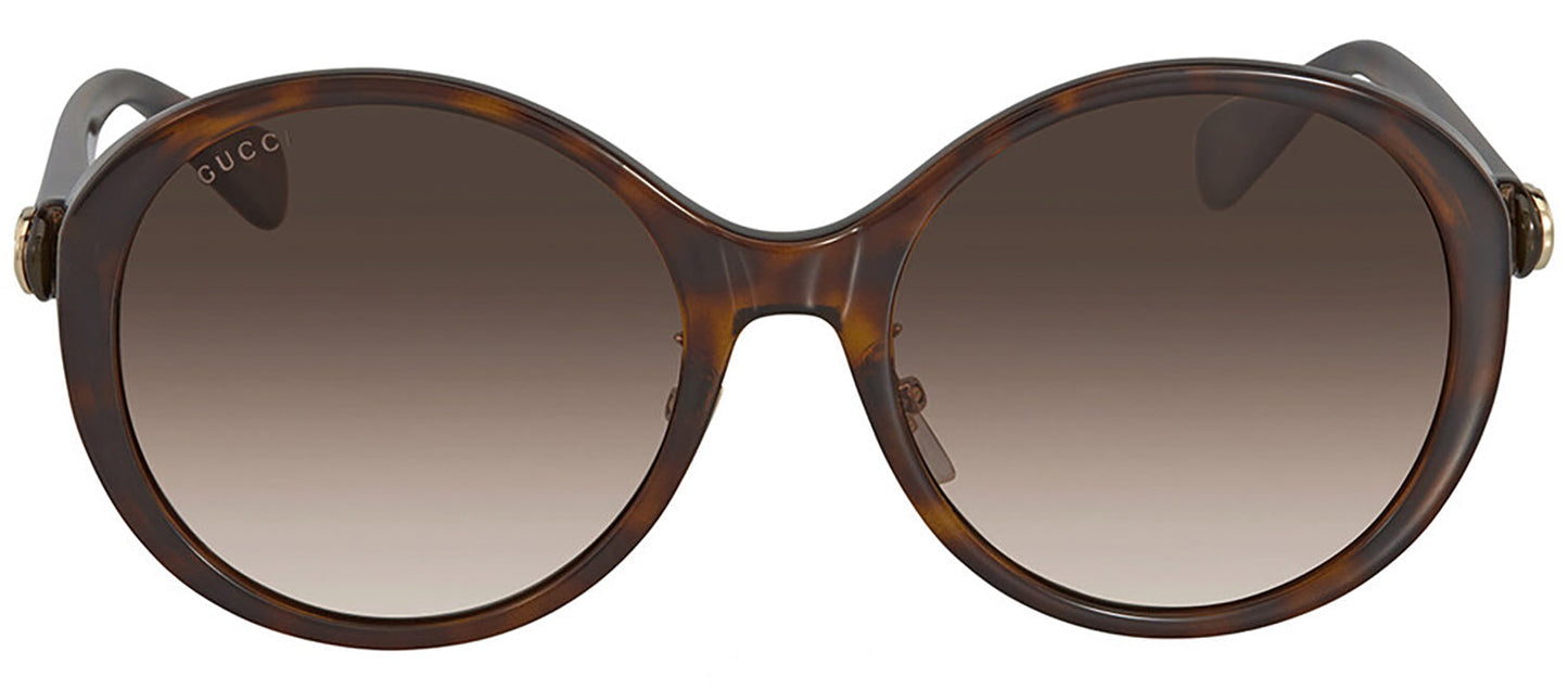 Gucci GG0370SK W 002 Oval Sunglasses