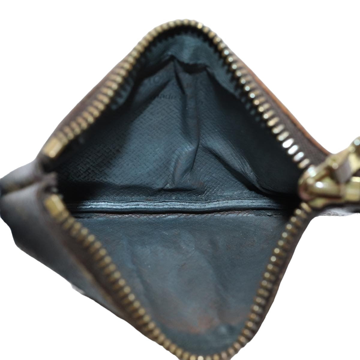 LOUIS VUITTON Monogram Pochette Cles Coin Purse M62650 LV A095