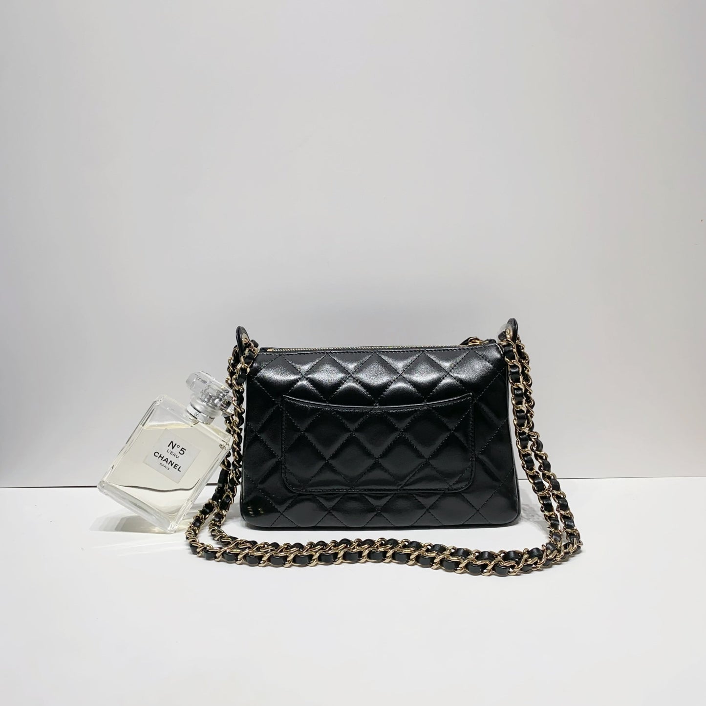 No.4416-Chanel Timeless Classic Clutch With Chain