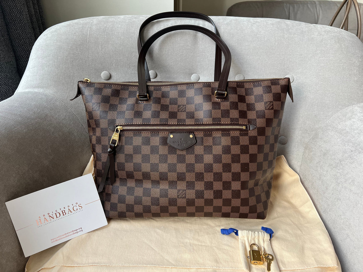 Louis Vuitton Lena Tote MM Damier Ebene