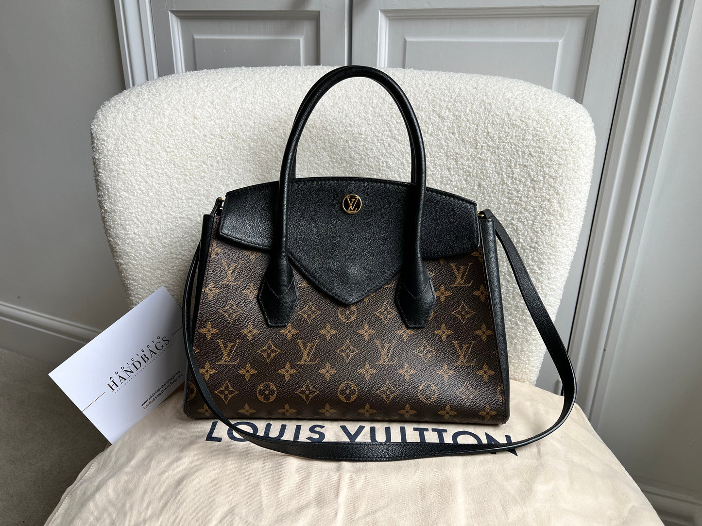 Louis Vuitton Florine Black Monogram (RRP £1,890)