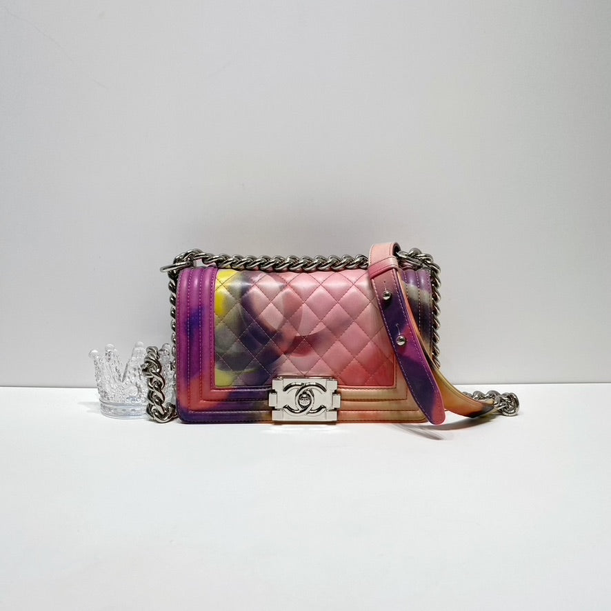 Chanel Flower Power Small Boy 20cm
