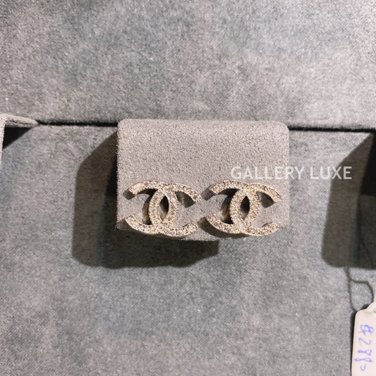 No.3289-Chanel Classic Coco Mark Earrings