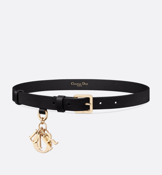 Miss Luxury Dior Belt Black Smooth Calfskin 20 mm