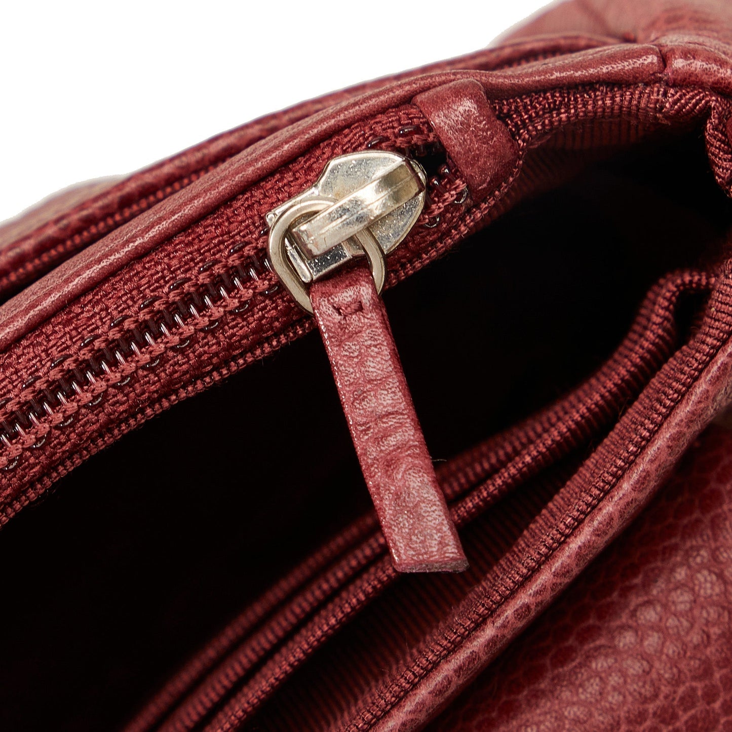 CHANEL Caviar CC Half Moon Flap Crossbody Bag