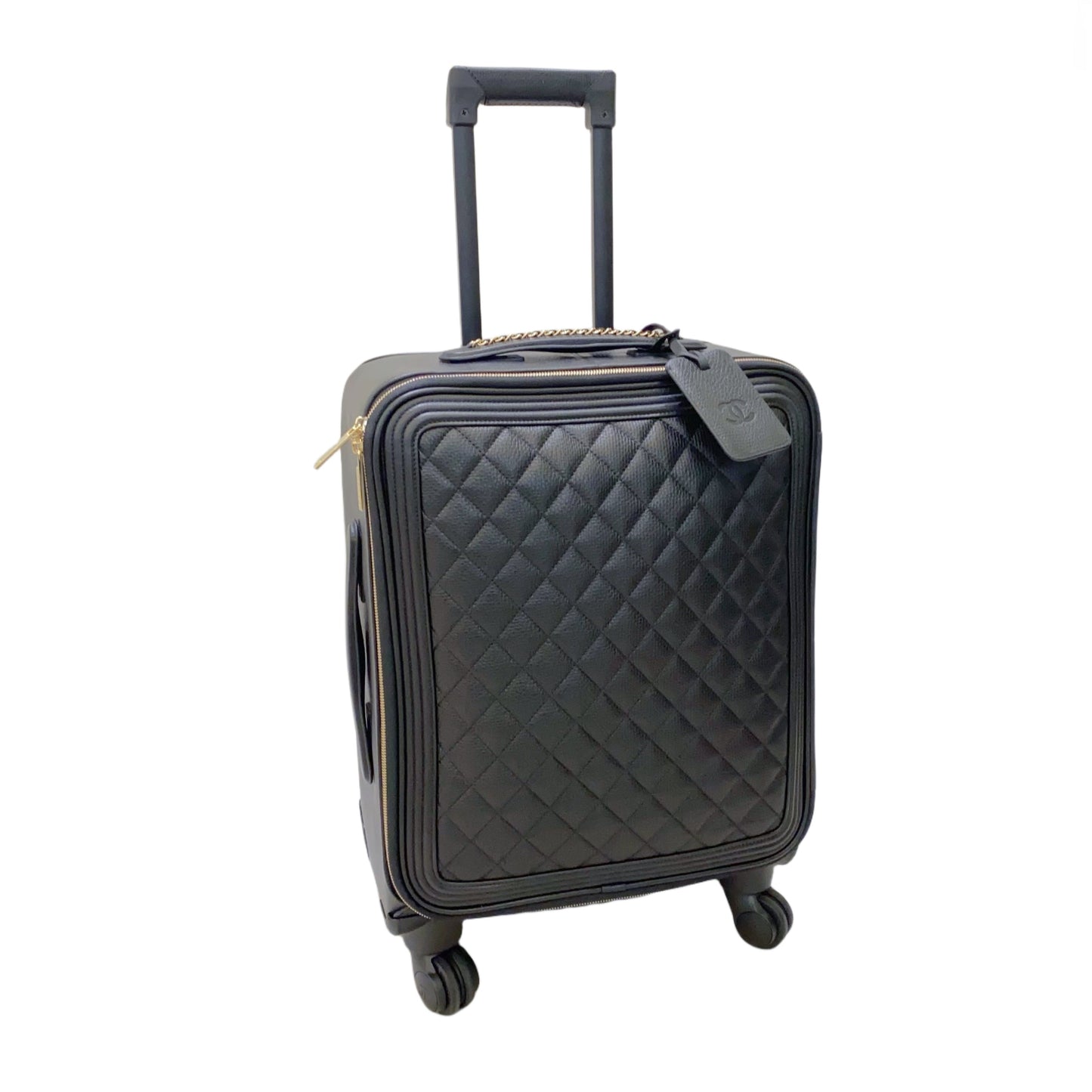 No.3087-Chanel Calfskin Coco Case Luggage