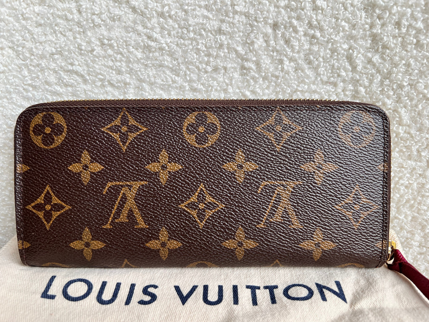 Louis Vuitton Clemence Wallet in Damier Ebene (RRP £430)