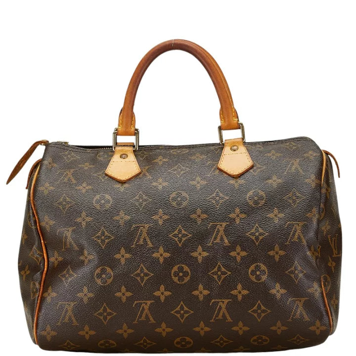 Louis Vuitton Monogram Speedy 30 Handbag Mini Boston Bag M41526