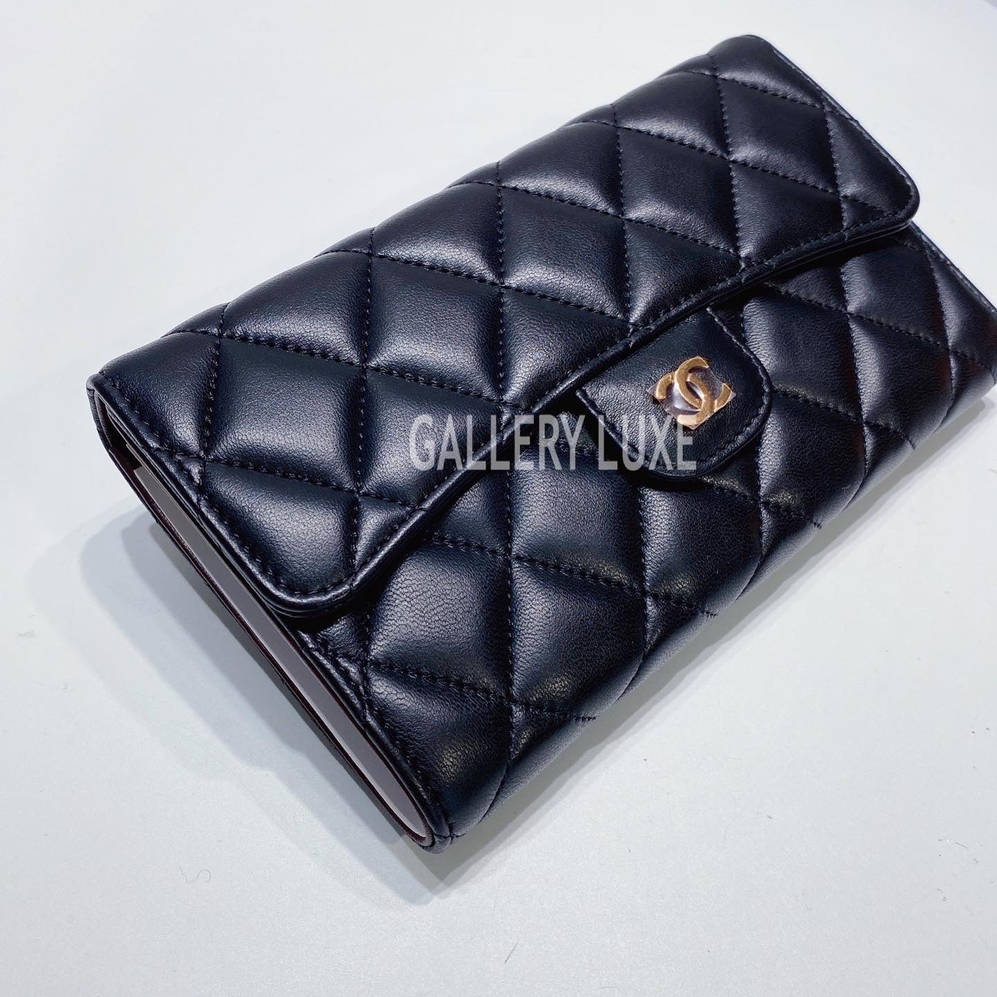 No.3365-Chanel Lambskin Timeless Classic Long Wallet (Unused / 未使用品)