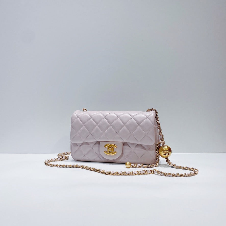 No.3604-Chanel Pearl Crush Mini Flap Bag 20cm (Unused / 未使用品)
