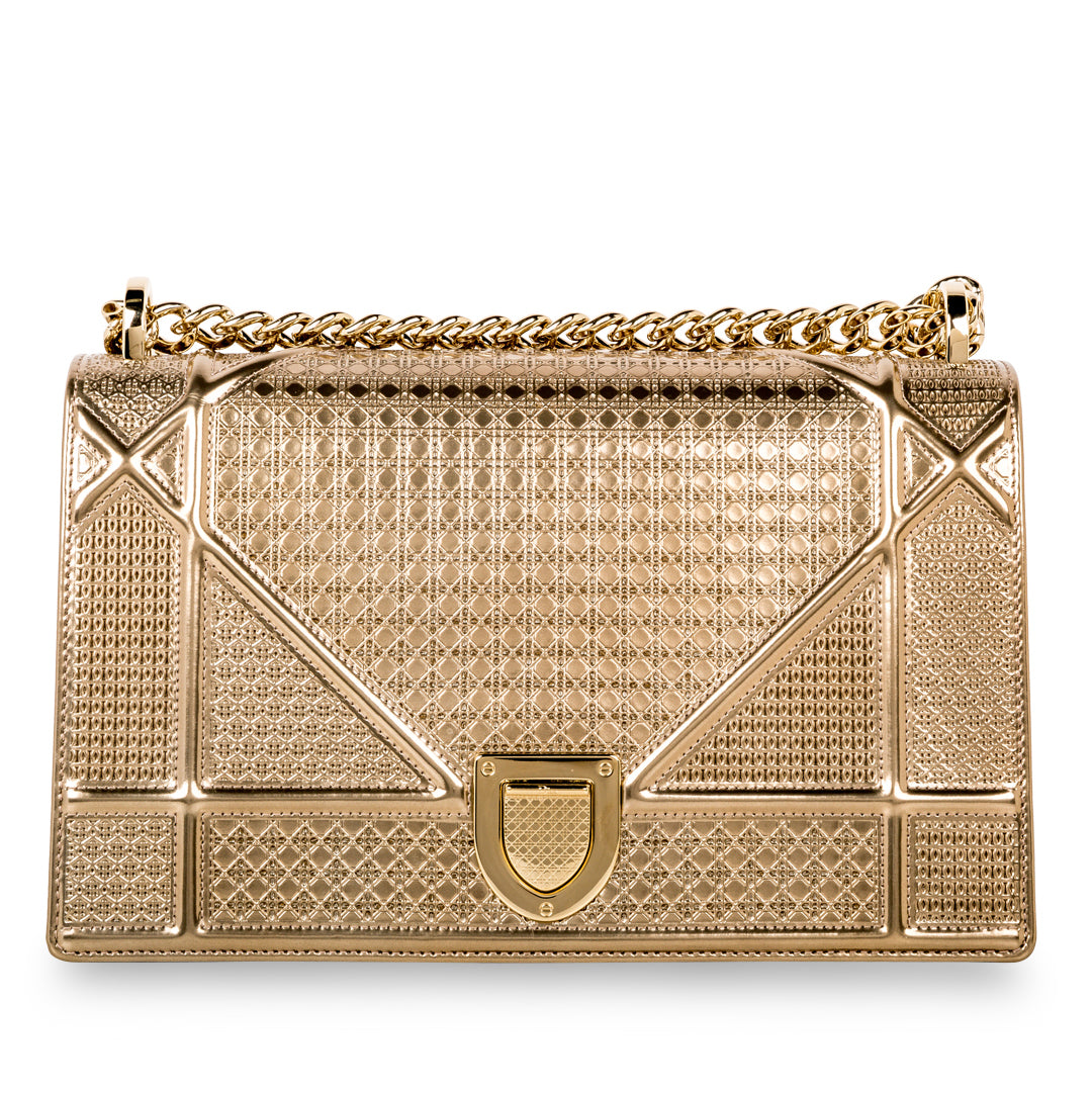 Luxury Dior Luxury Diorama - Metallic Cannage