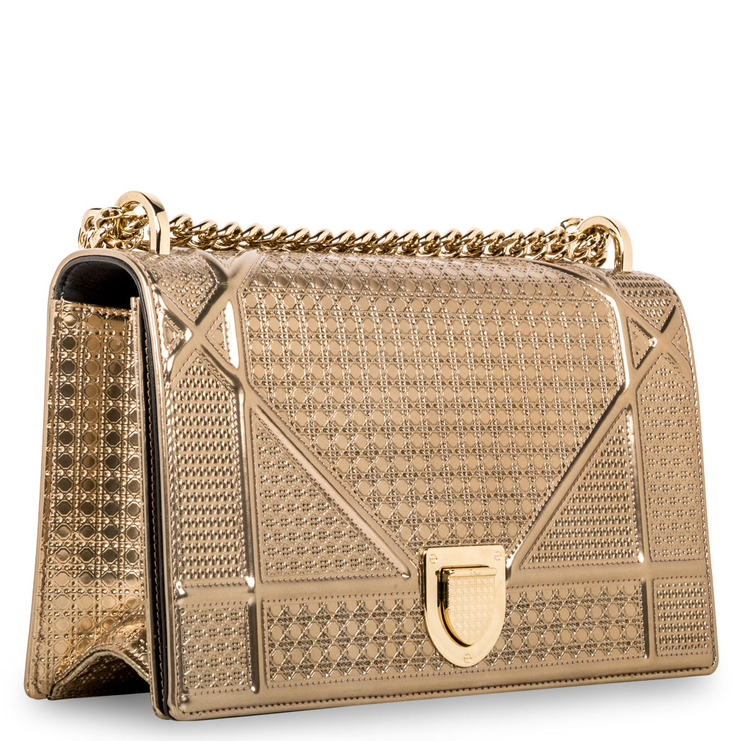 Luxury Dior Luxury Diorama - Metallic Cannage