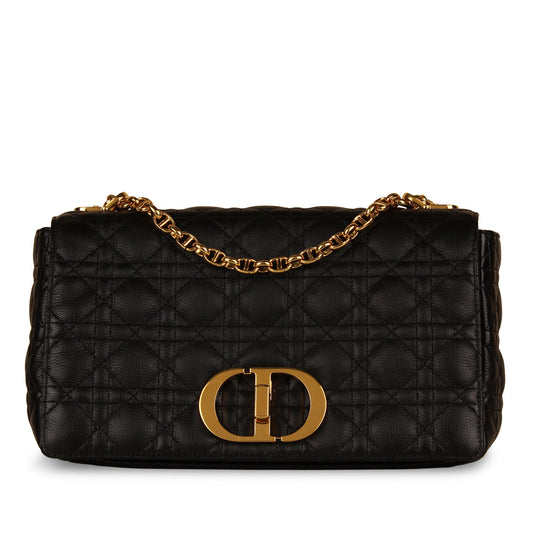 Luxury Dior Caro Bag - Large