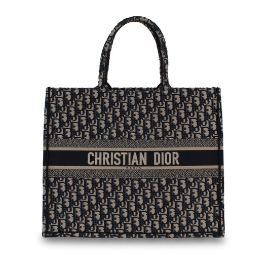 Luxury Dior Luxury Dior Oblique Book Tote