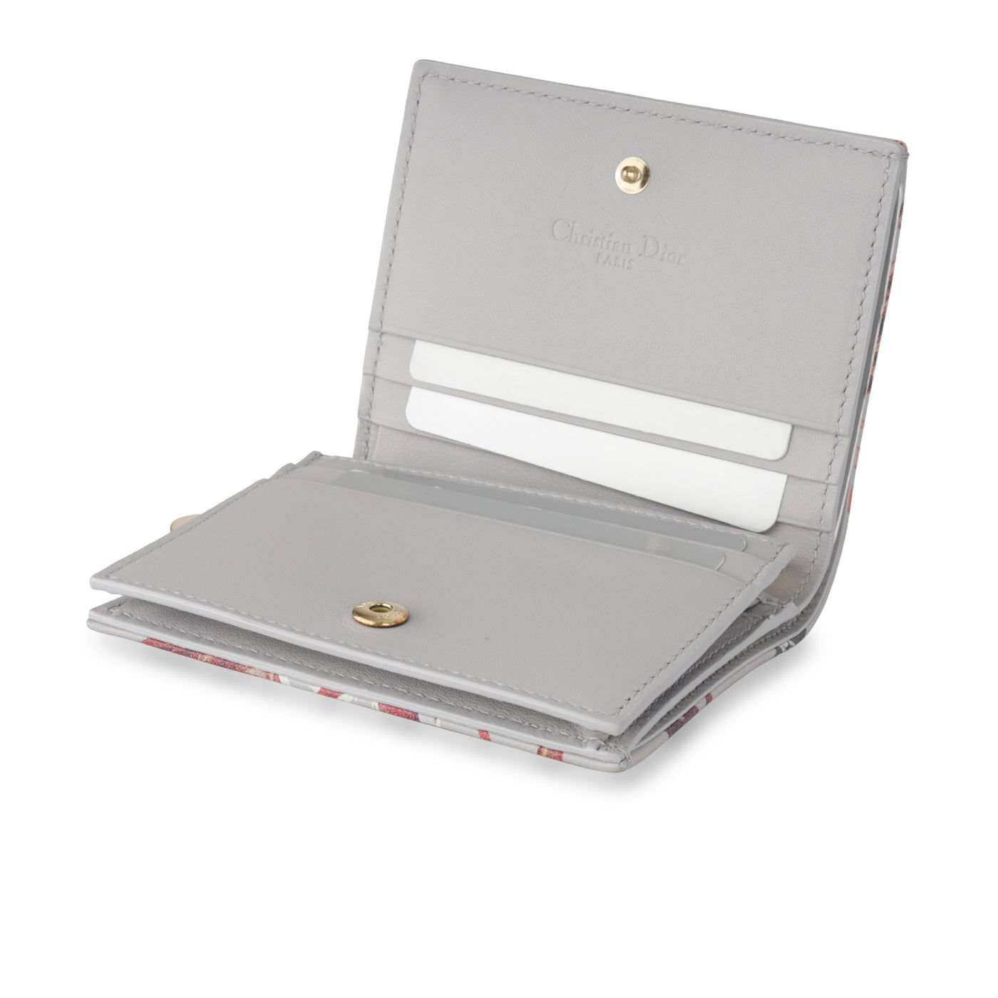 Luxury Dior Flap Card Holder