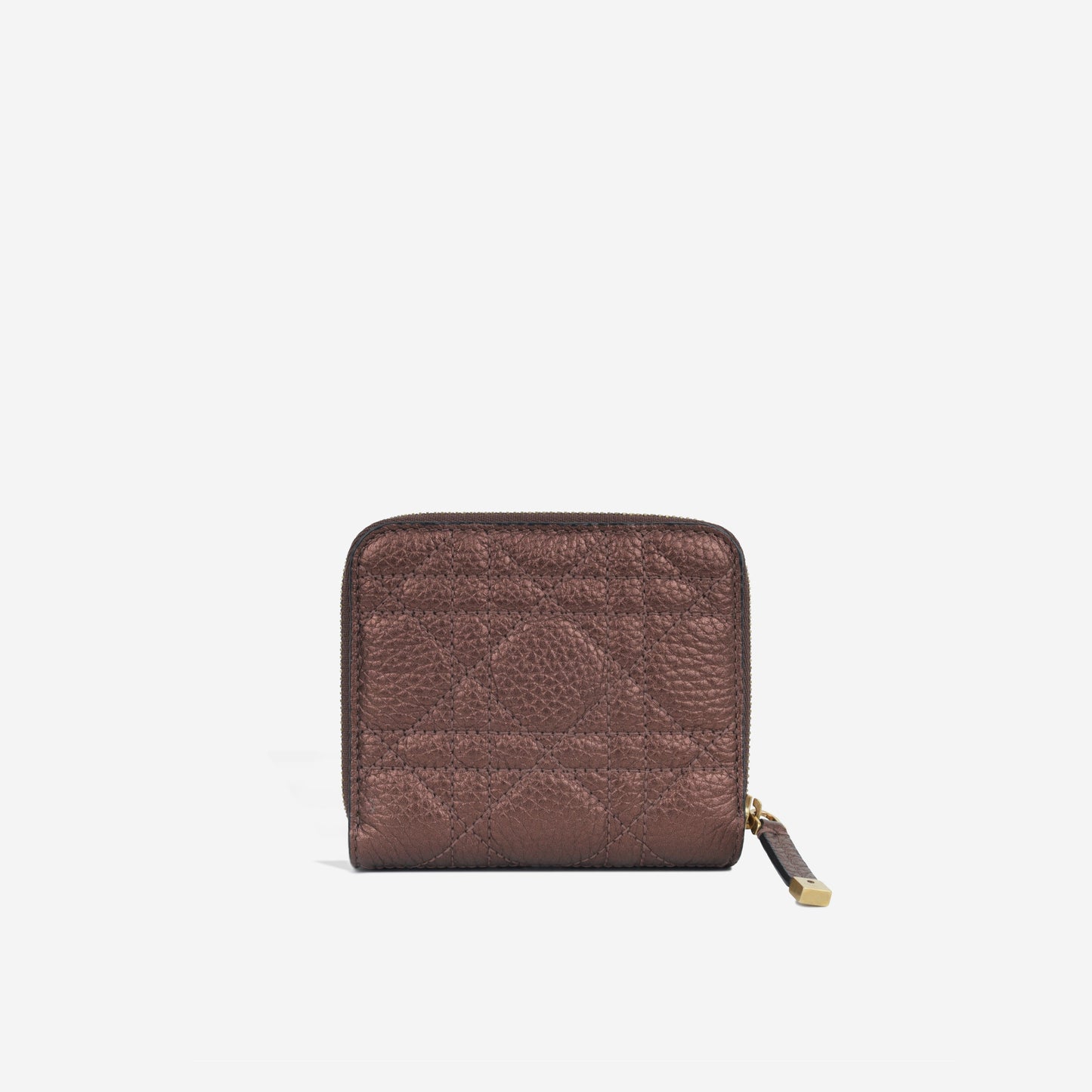 Luxury Dior Compact Zipped Wallet