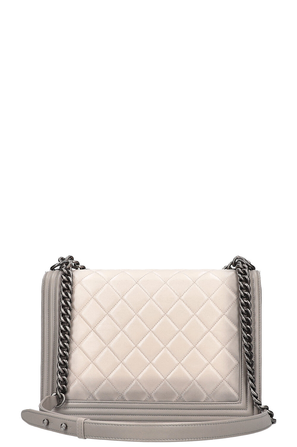 CHANEL Boy Bag Large Grey