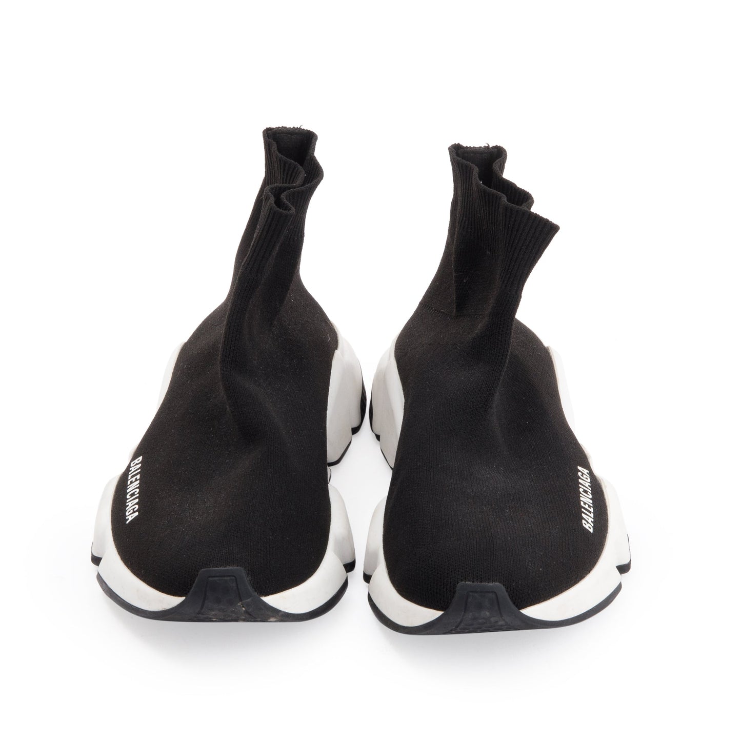 Balenciaga Black Knit Speed LT Trainer Sock Sneaker, Size 37