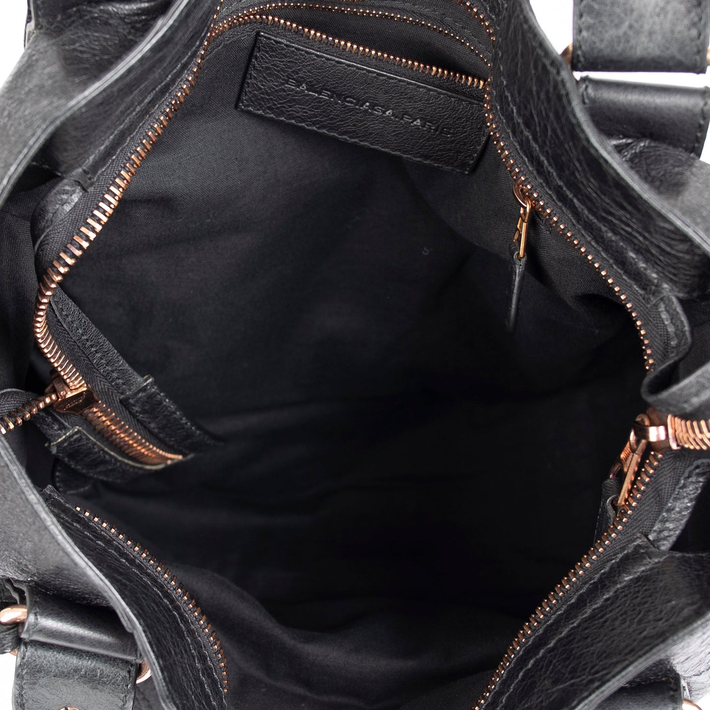Balenciaga Black Motocross Giant 21 City Bag