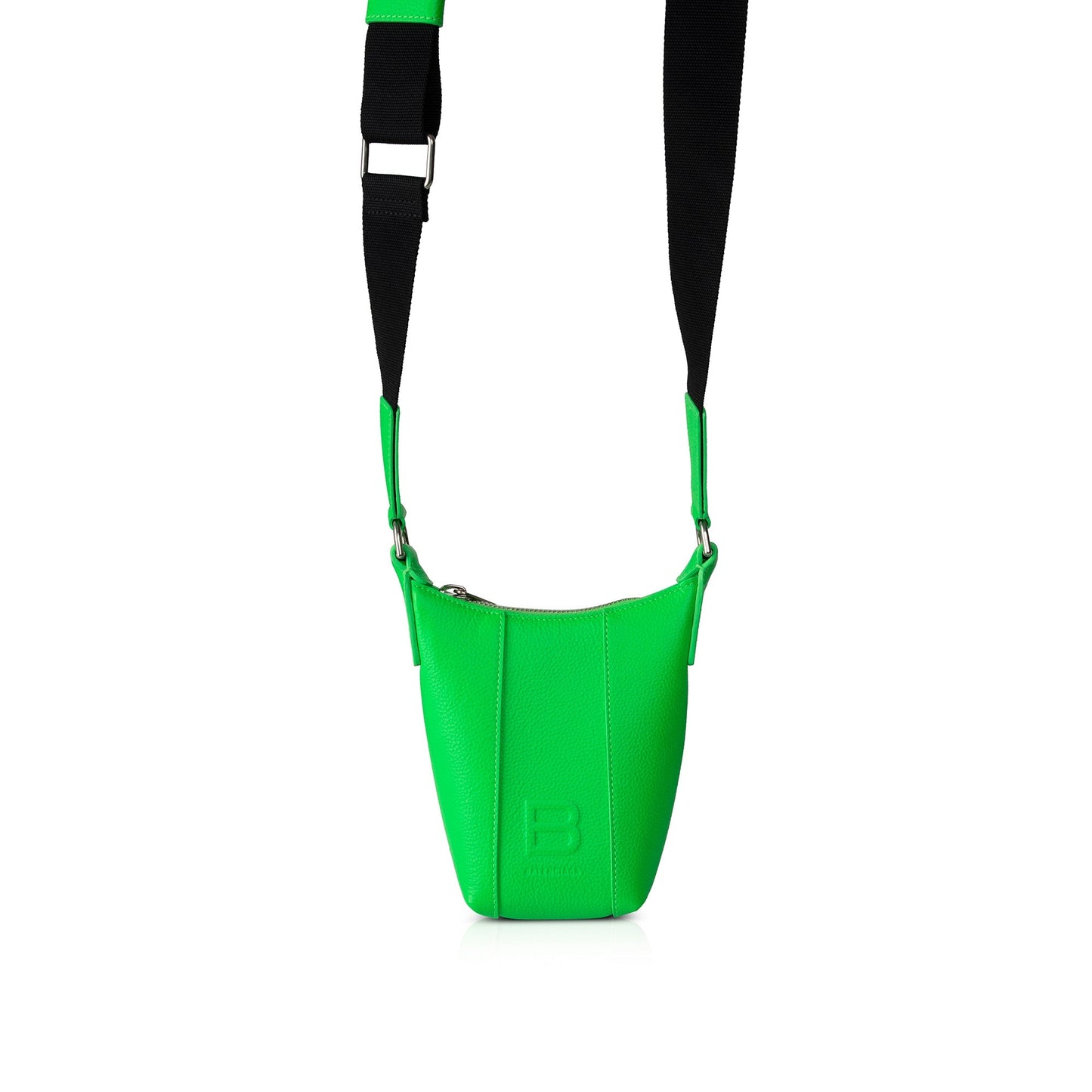 Balenciaga Hourglass Leather Phone Holder