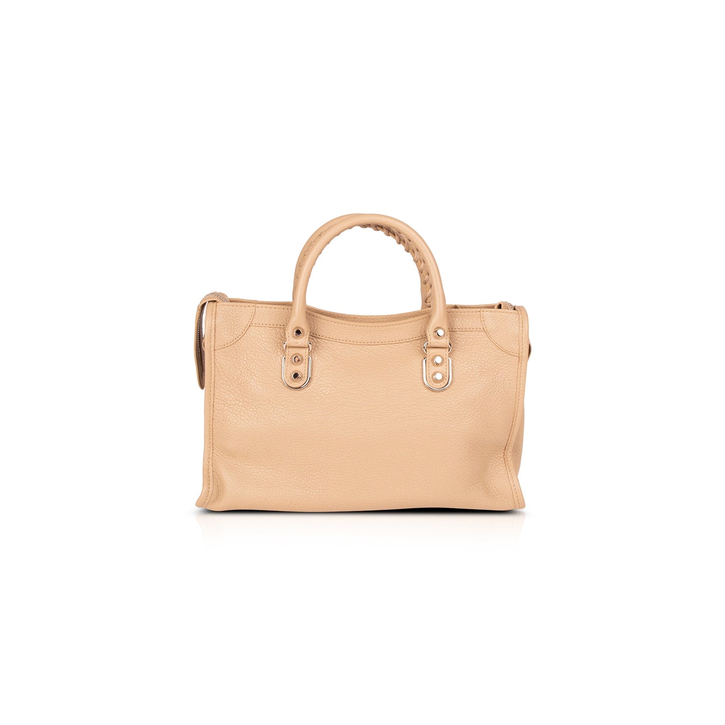Balenciaga Small Motocross Classic Metallic Edge City Bag
