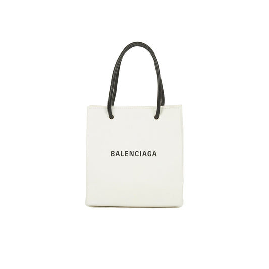 Balenciaga XXS Logo Leather Shopping Tote