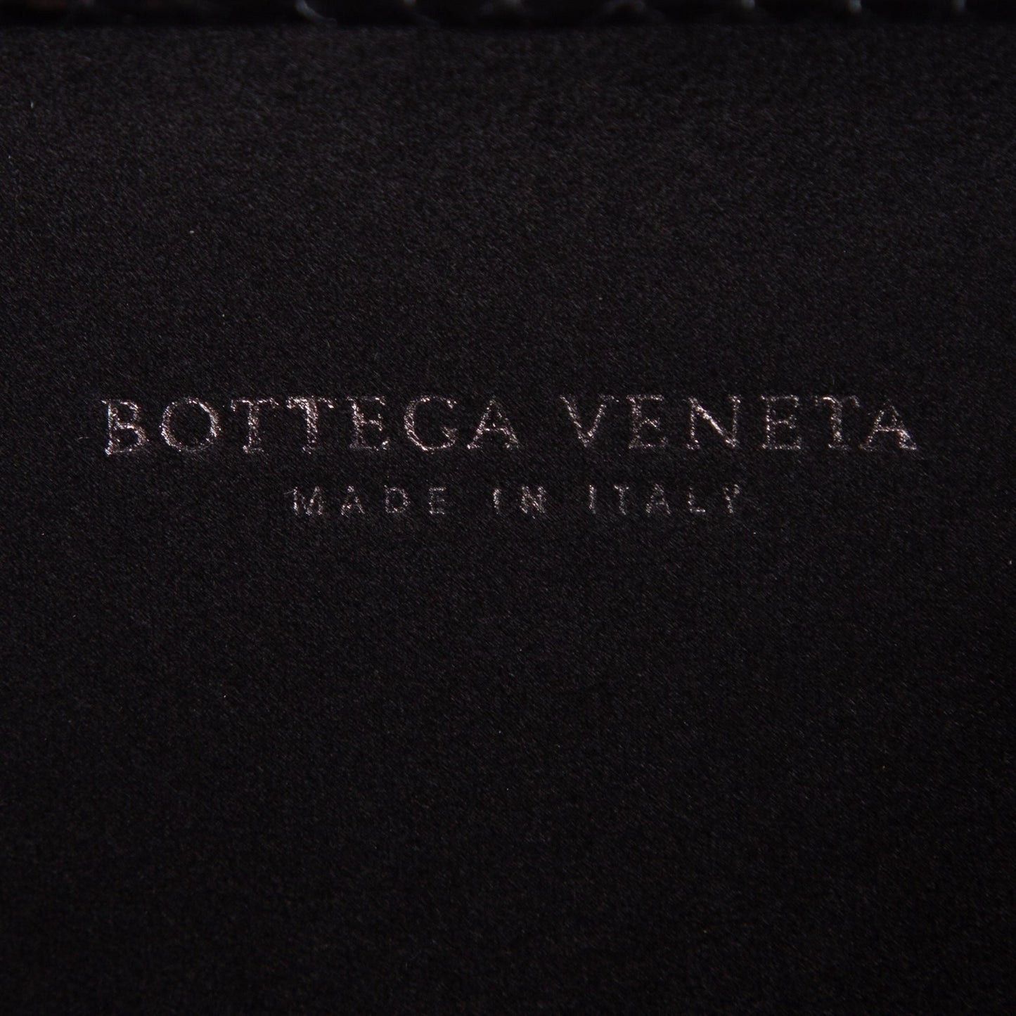 Bottega Veneta Ayers-Trimmed Satin Intrecciato Knot Clutch