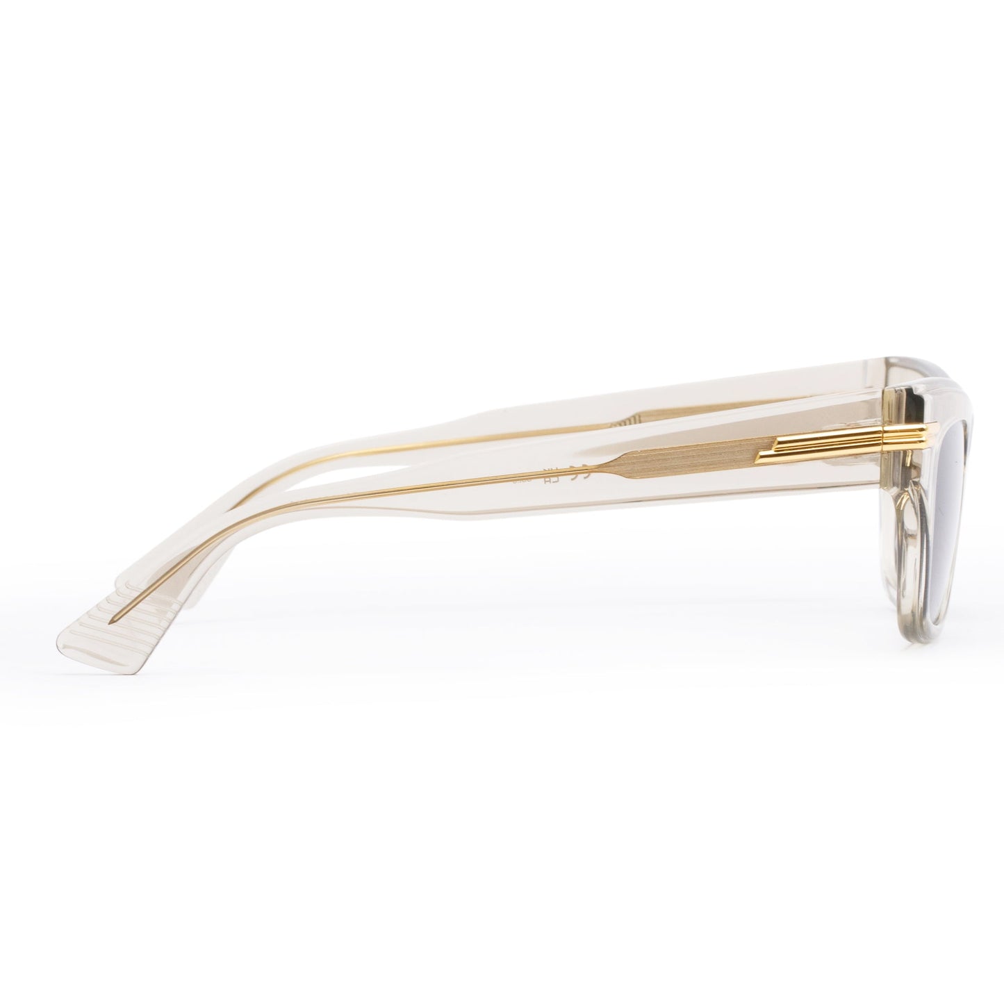 Bottega Veneta BV1122S Transparent Acetate Cat Eye Sunglasses