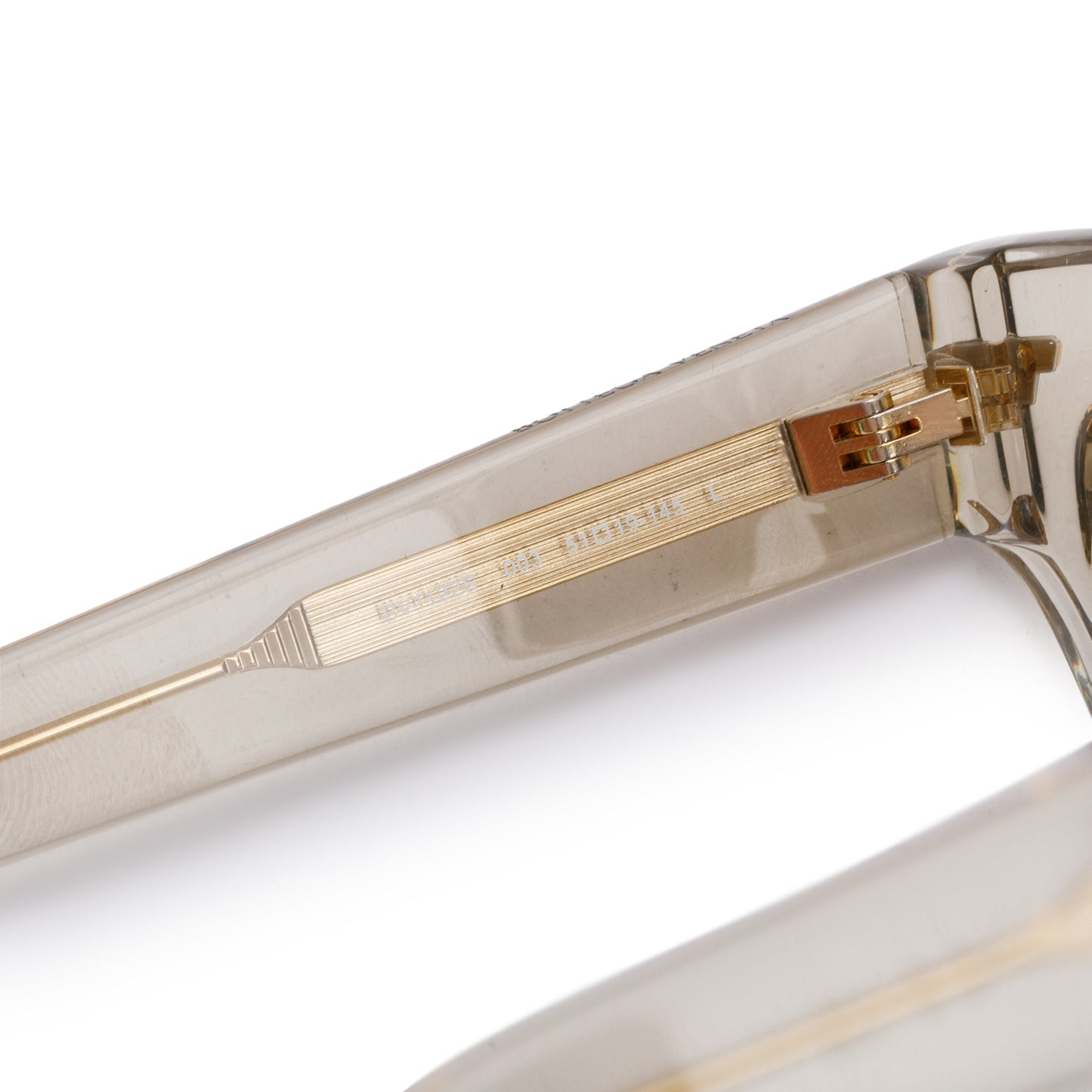 Bottega Veneta BV1122S Transparent Acetate Cat Eye Sunglasses