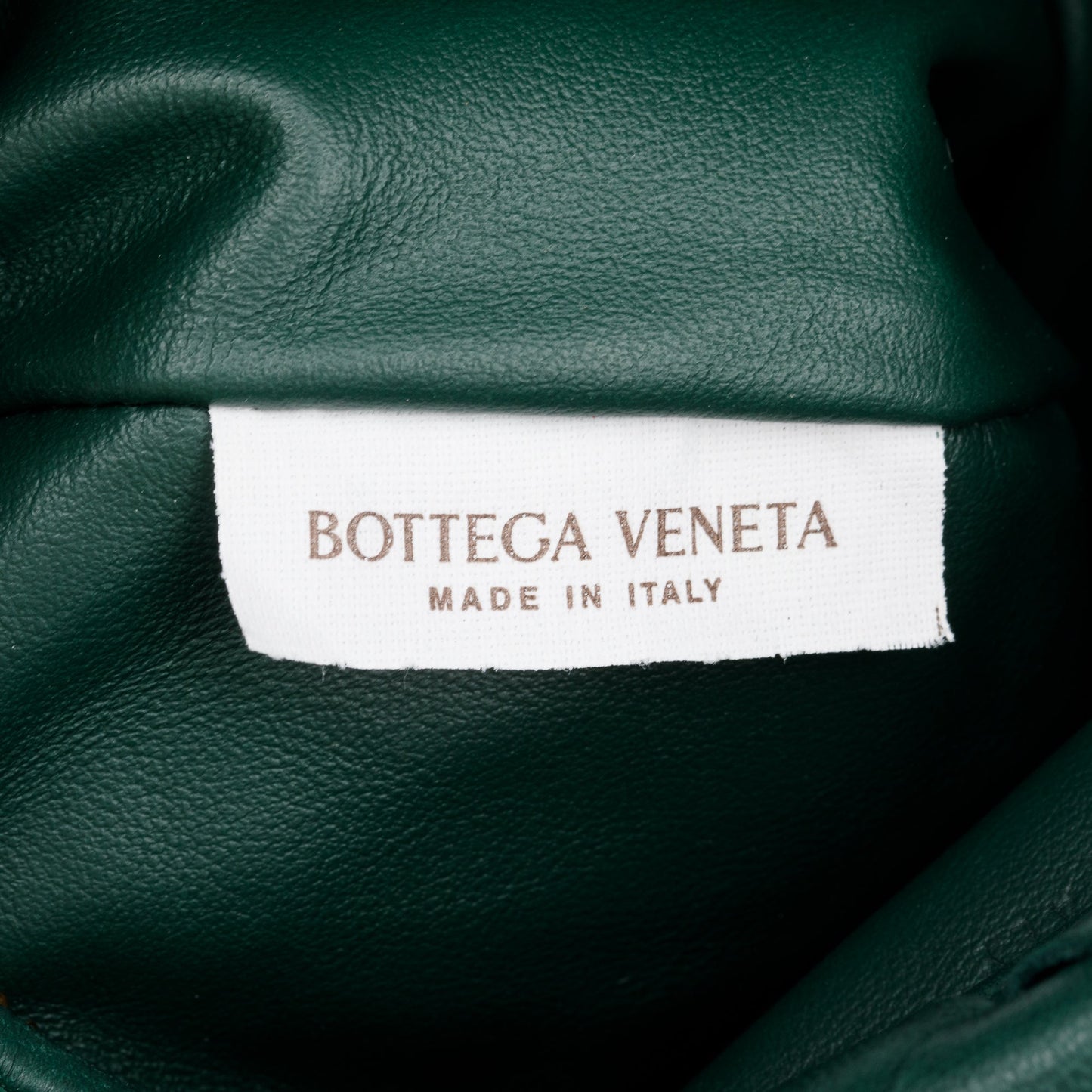 Bottega Veneta Green Intrecciato Leather Mini Jodie Bag