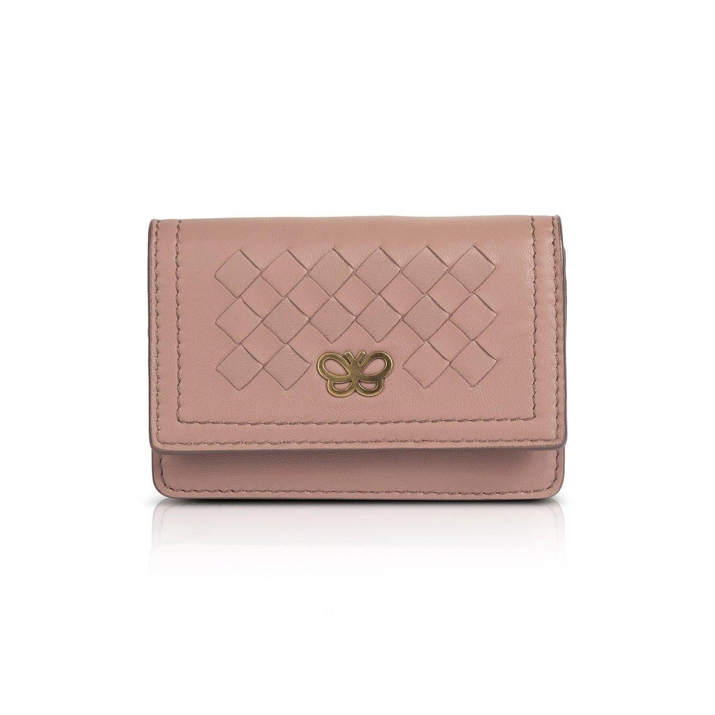 Bottega Veneta Intrecciato Leather Card Case
