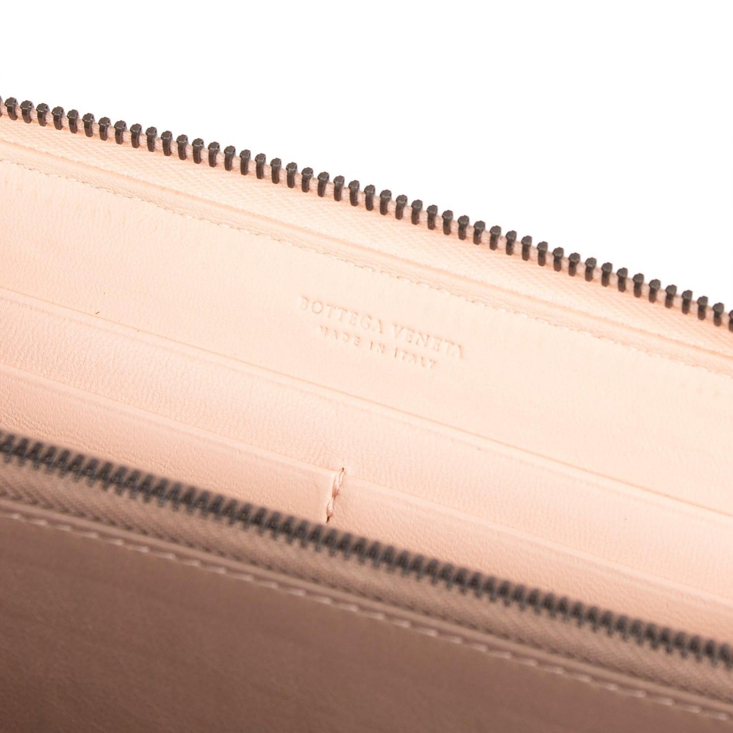 Bottega Veneta Intrecciato Zip Around Wallet