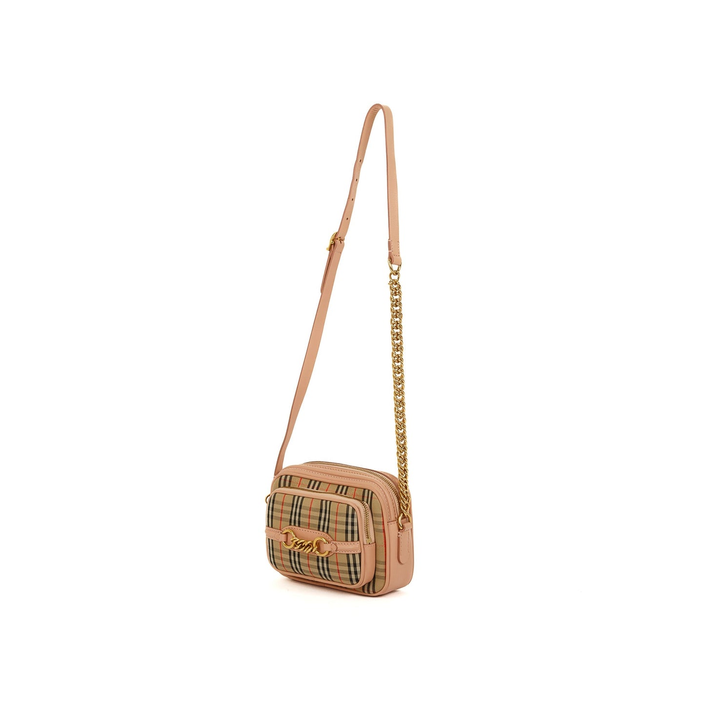 Burberry 1983 Knight Check Link Camera Bag