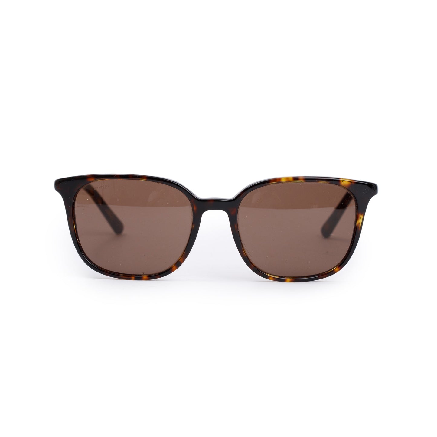 Burberry B 4144 Check & Havana Acetate Round Sunglasses