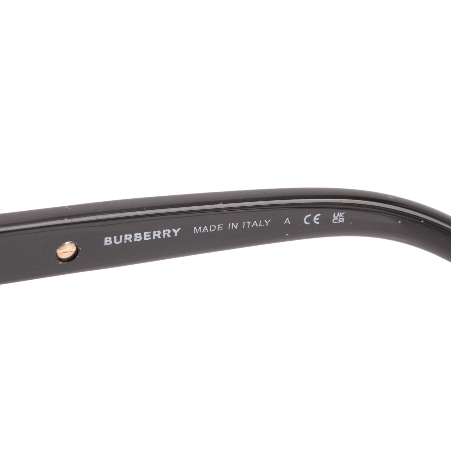 Burberry B 4181 Check/Black Acetate Rectangular Sunglasses