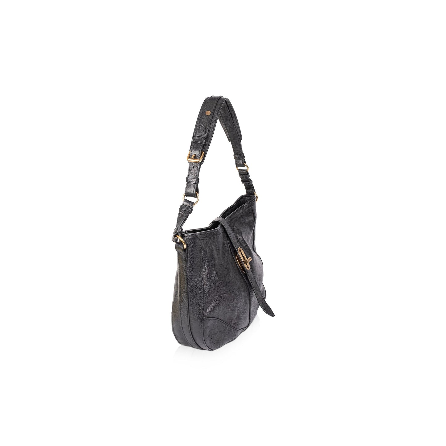 Burberry Bartow Leather Hobo