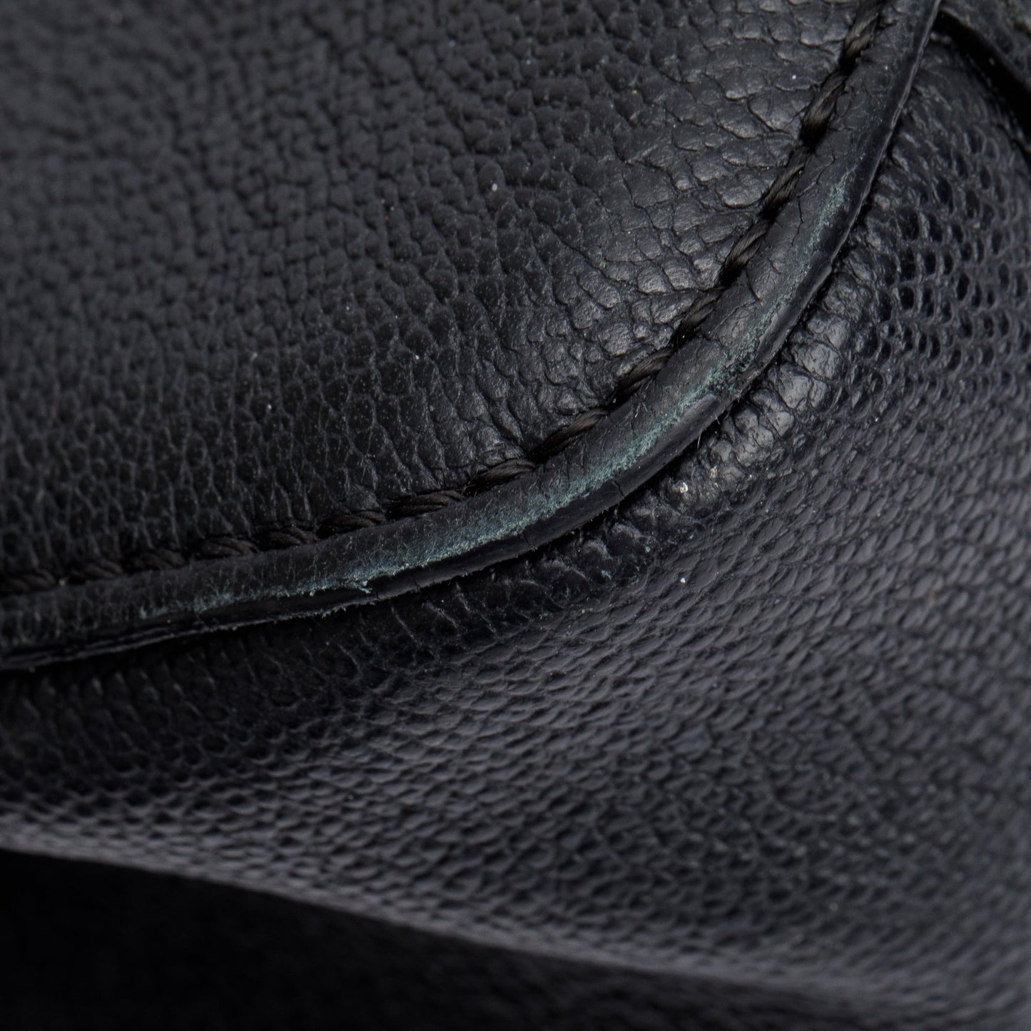 Burberry Black Grain Leather Helmsley Crossbody Bag
