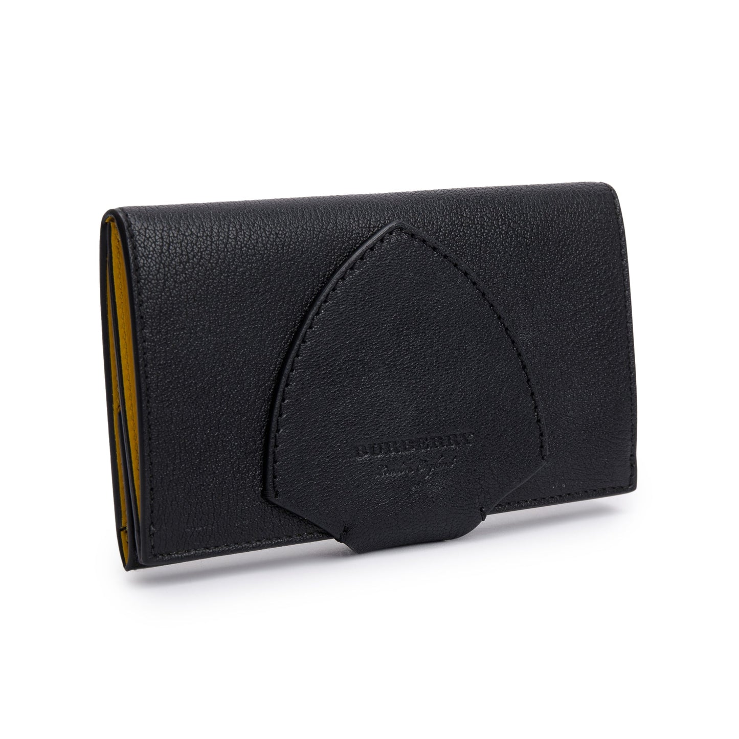 Burberry Black Leather Harlow Long Wallet