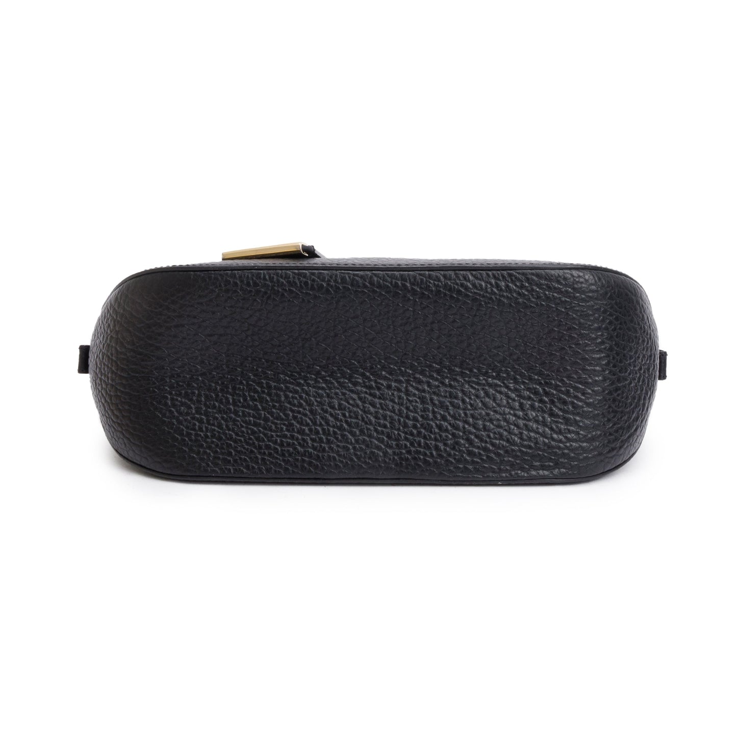 Burberry Black Leather Orchard Handle Bag