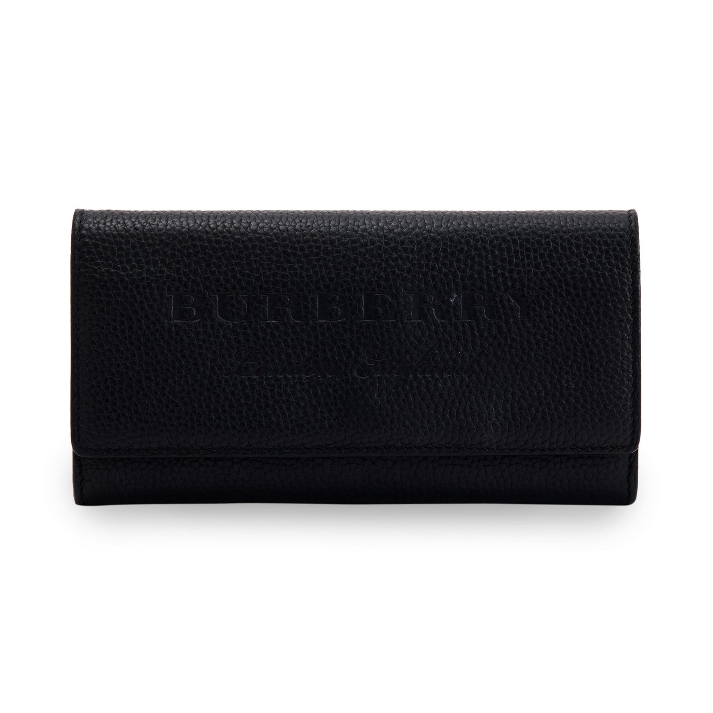 Burberry Black Leather Wallet on Chain