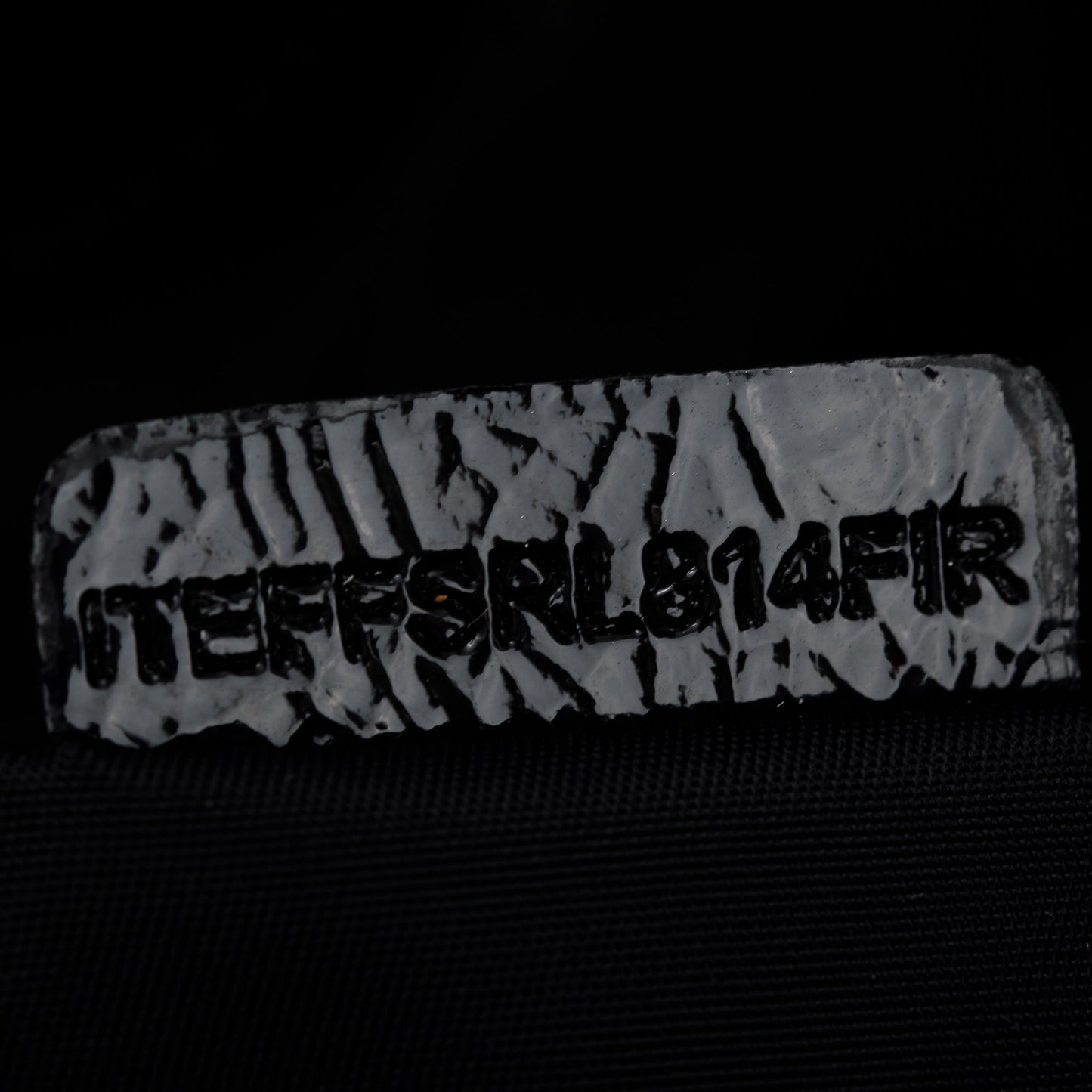 Burberry Black & White Beat Check Nylon Tote Bag