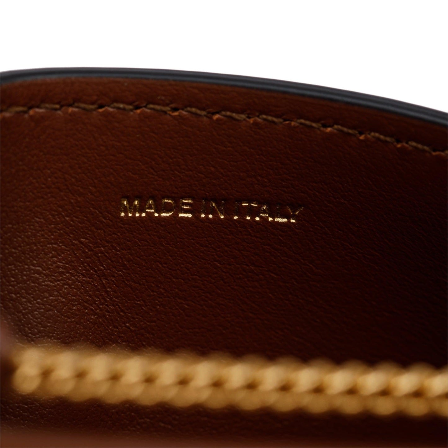 Burberry Black/White Monkey Print Leather Card Case On Chain