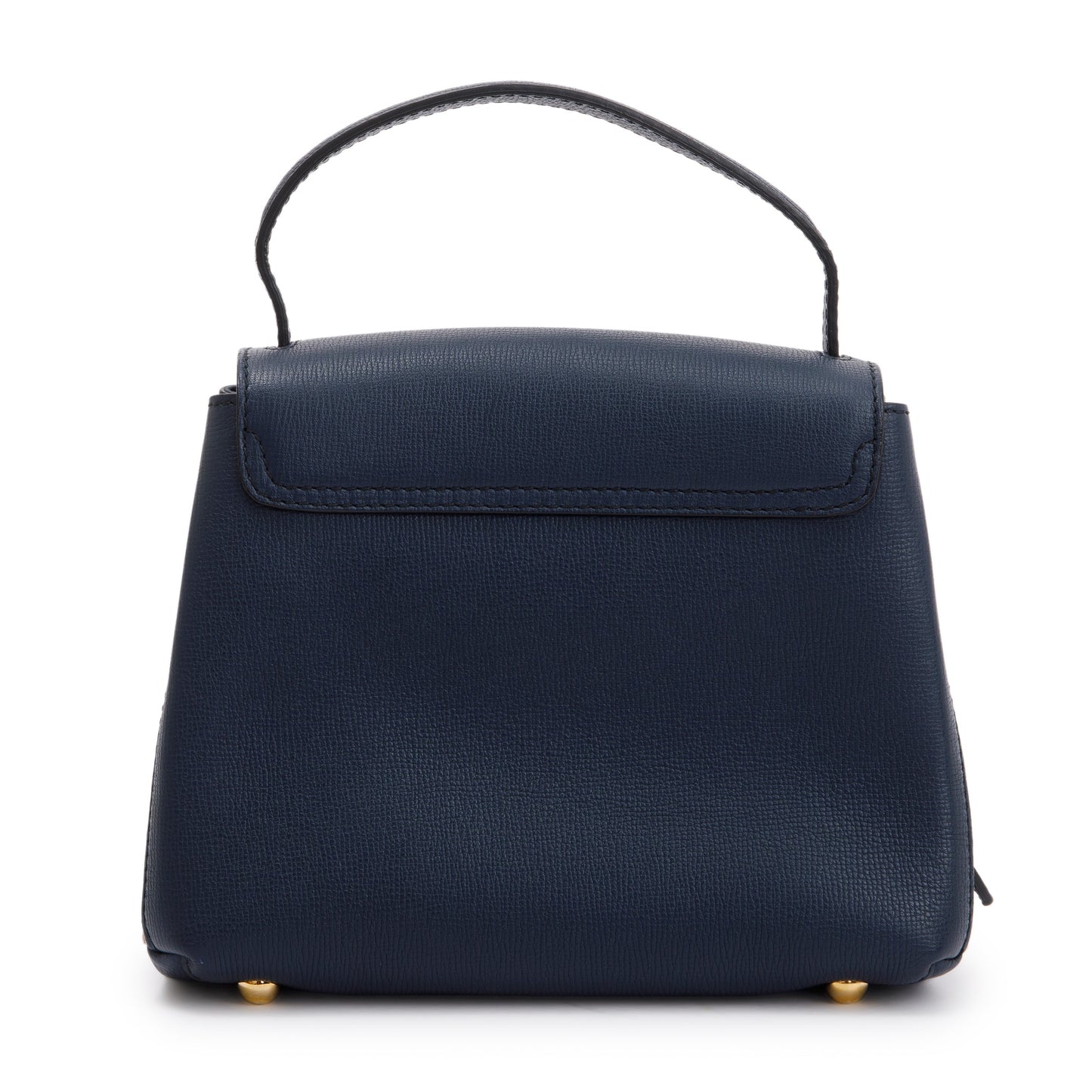 Burberry Blue Calfskin Small Camberley Bag